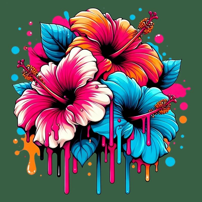 Fleurs d’hibiscus