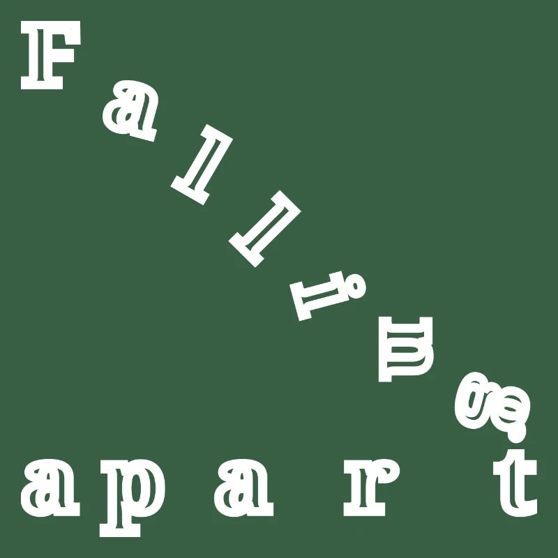 Falling apart