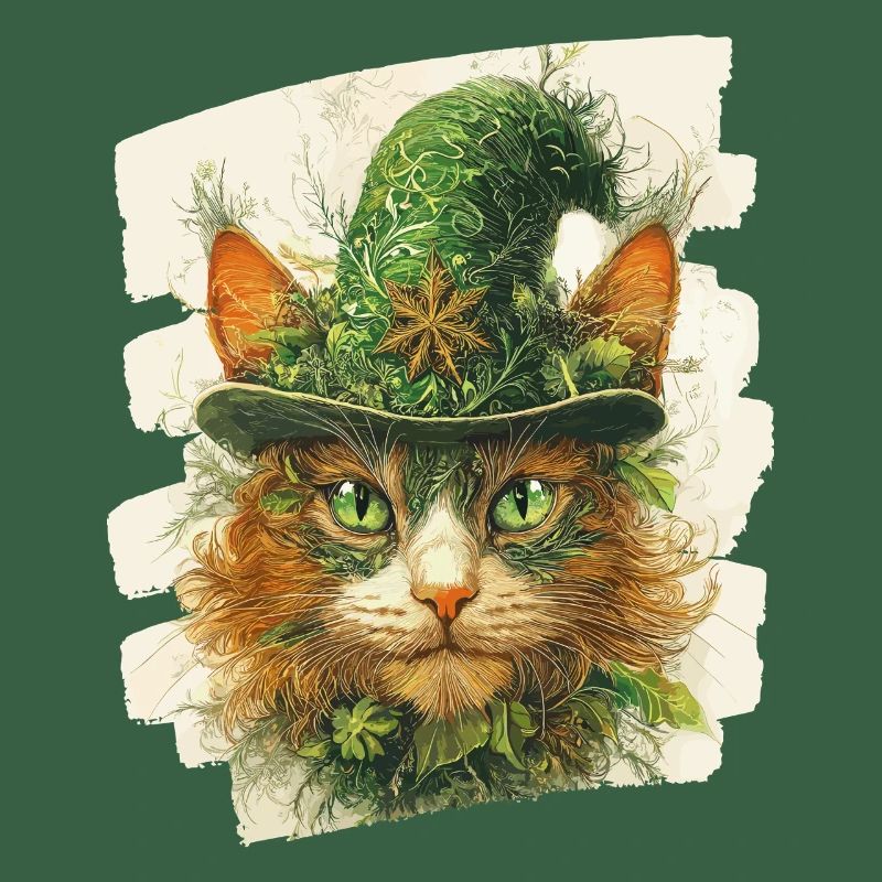 St Patricks day Katze