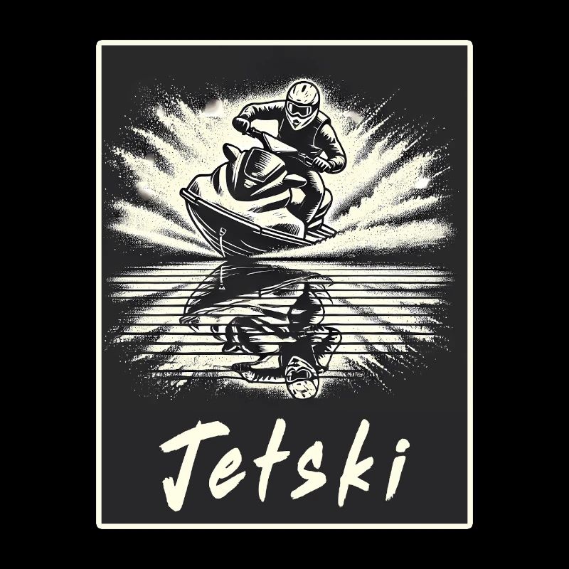Jet Ski Vintage Style