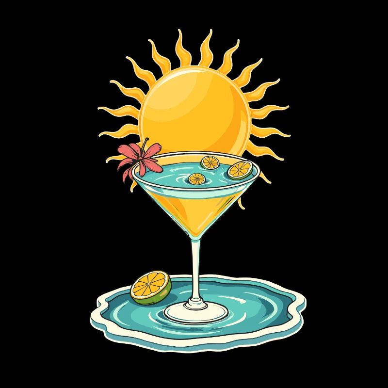 Summer Cocktail Vibes – Boisson tropicale avec Sun Il