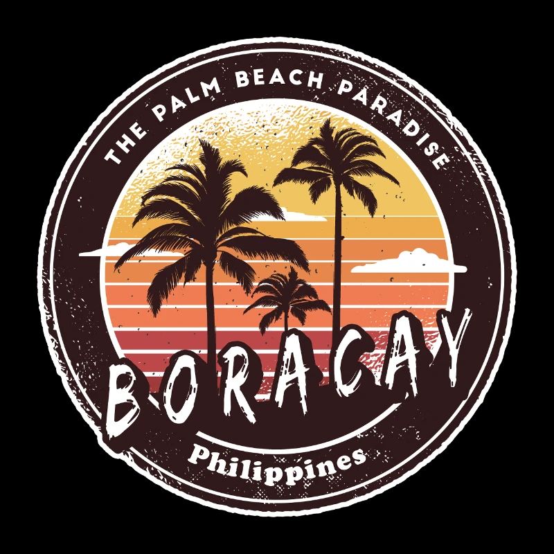 Boracay, Philippines, Design vintage