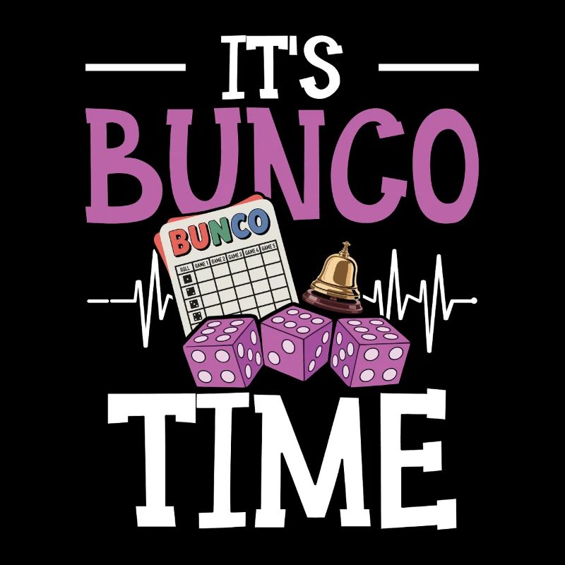 Buncospieler Spielen Bunco Geschenk