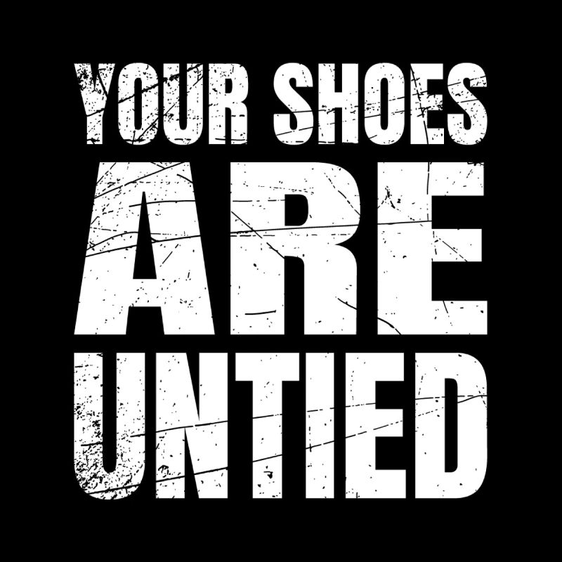 Tes chaussures sont défaites