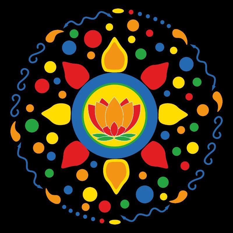 Fleur de lotus Fleur de lotus Mandala
