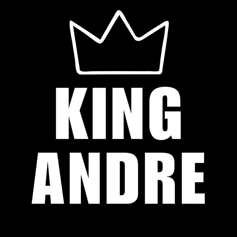 King Andre Crown Shirt – Name beginnt mit A