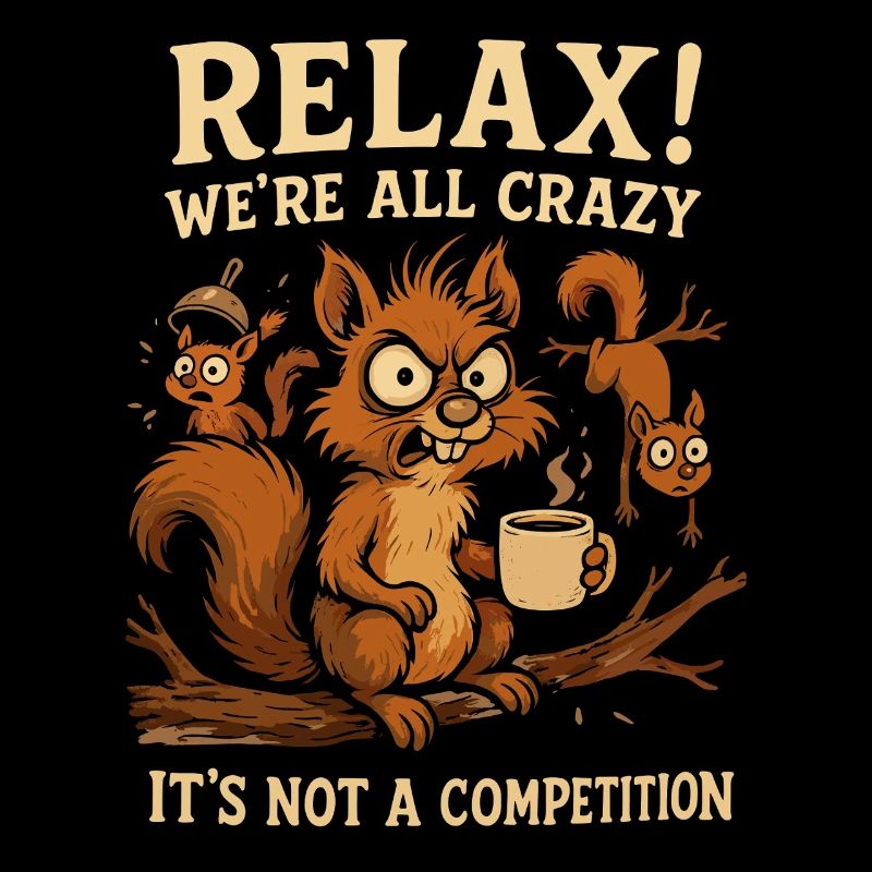Relax! We're all crazy, it's not a