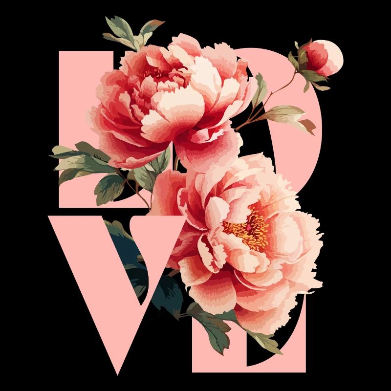 Elegant Floral Peony Design