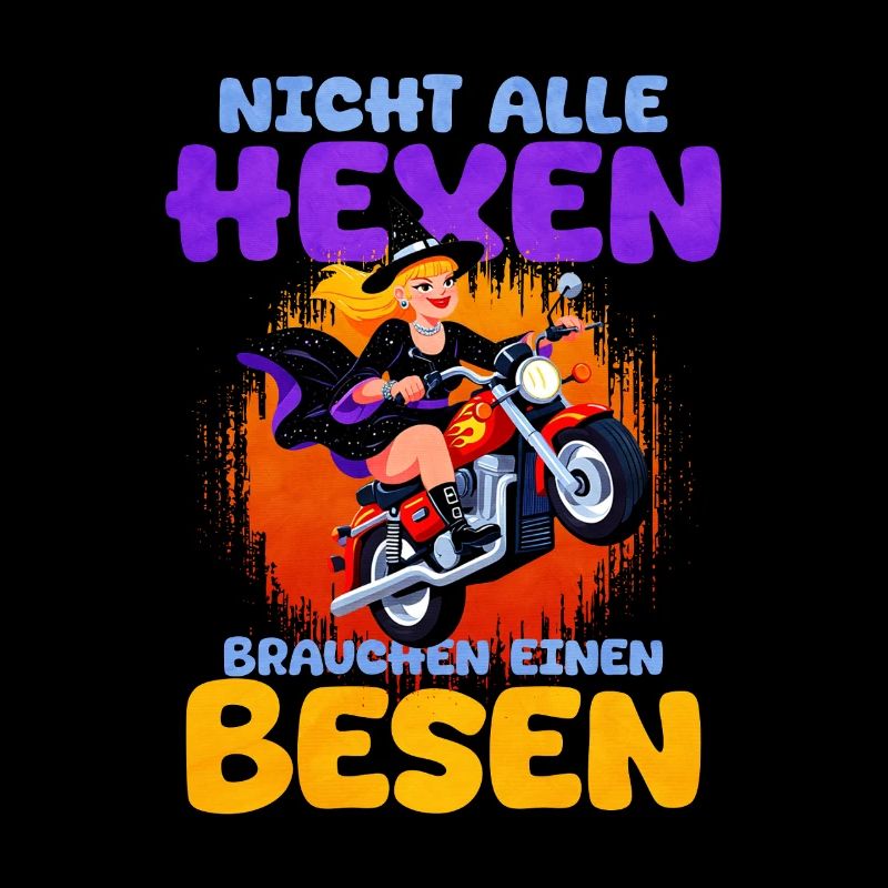 Witches Motorcycle Fun Saying
