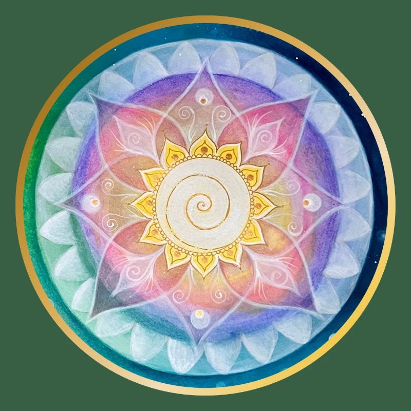 Harmonisches Mandala Meditations design