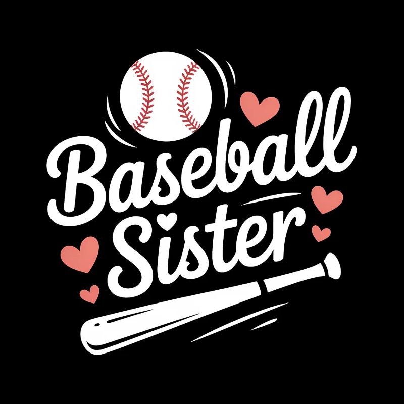 Baseball Spruch Schwester Lustig Baseball Geschenk