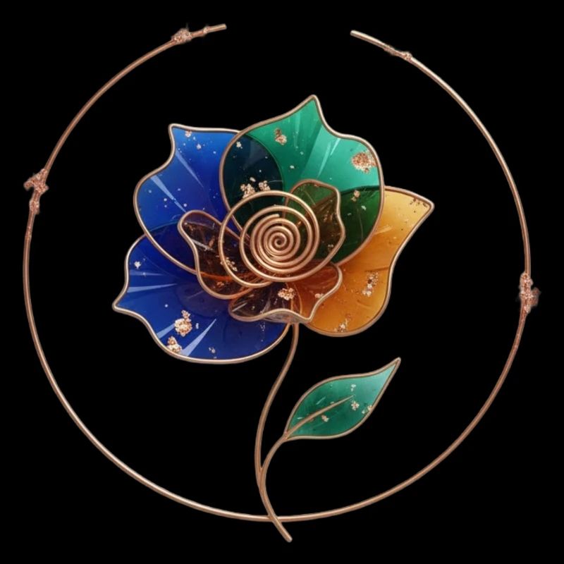 Flower Ring Colour Play