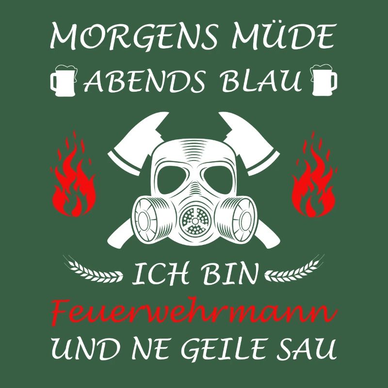 Firefighter Fire Brigade Comrade Ffw Funny