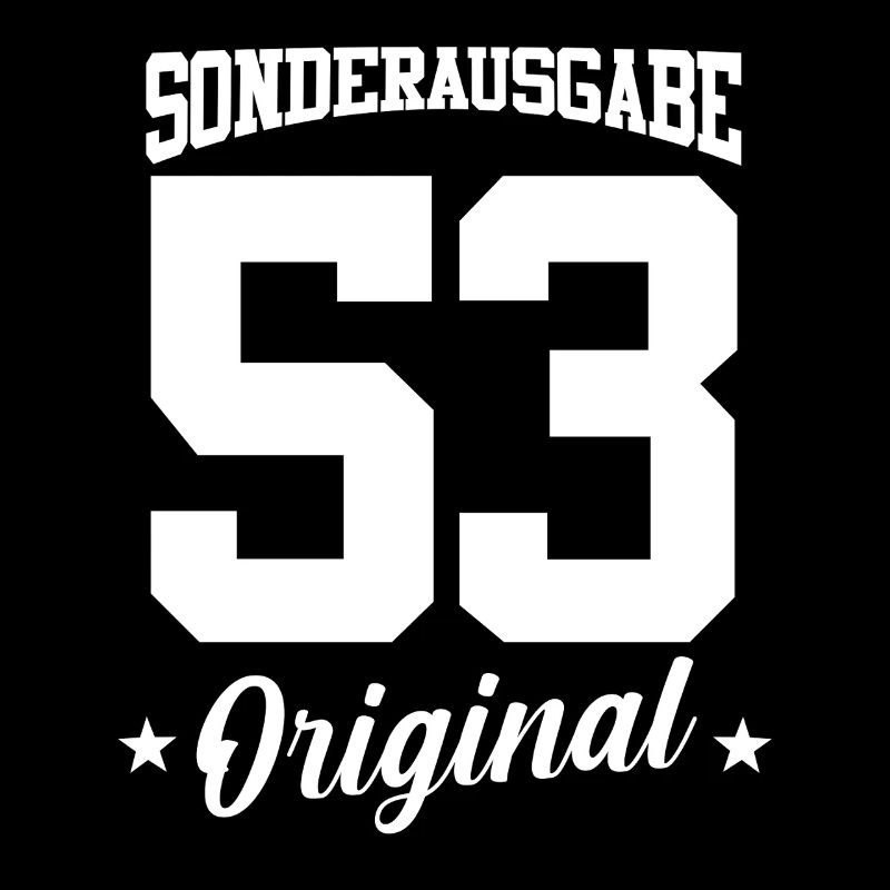 53 Geburtstag