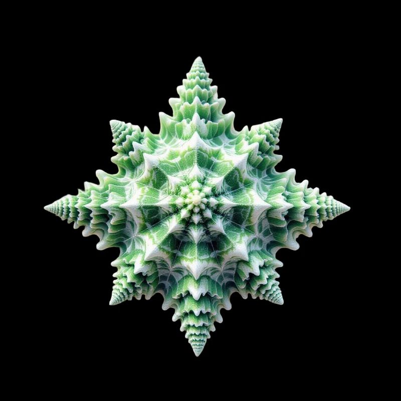 Coque étoile verte