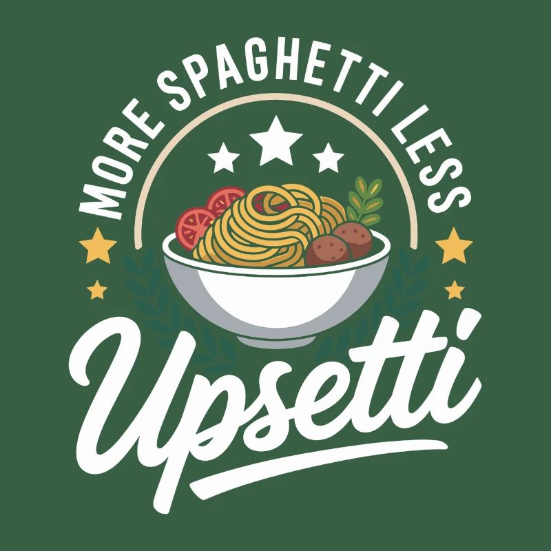 Plus de spaghettis, moins d’upsetti