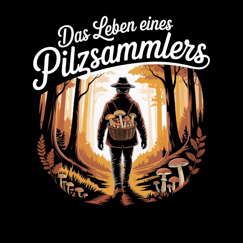 Cueillette de champignons Cueillette de champignons Chasseurs de champignons Forêt