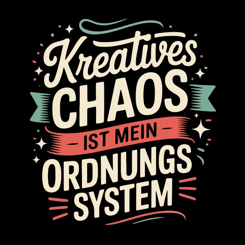 Creative chaos is my system of order