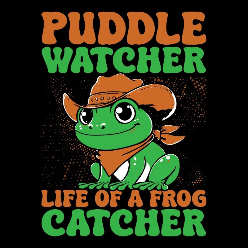 Attrape-grenouilles Puddle Watcher La vie d’une grenouille