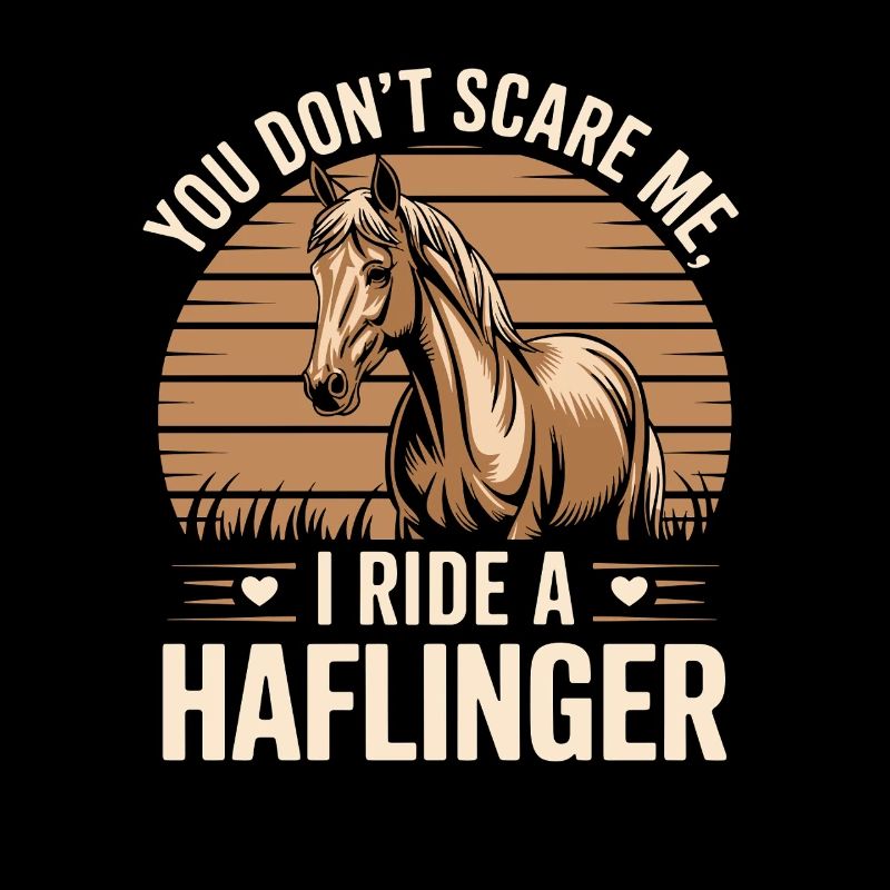Du Hast Keine Chance, Ich Reite Einen Haflinger