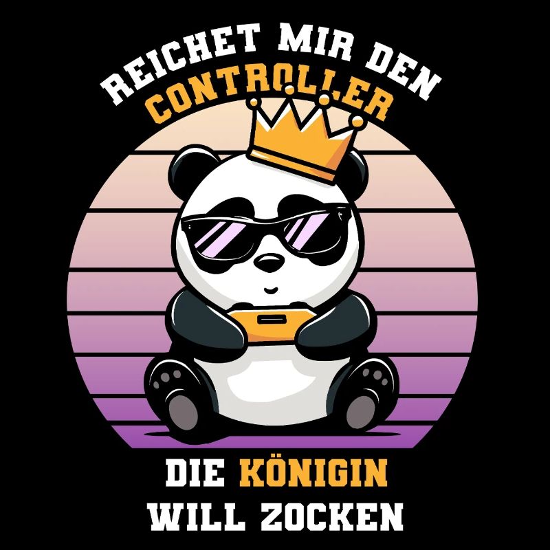 Reichet mir den controller die Königin will zocken
