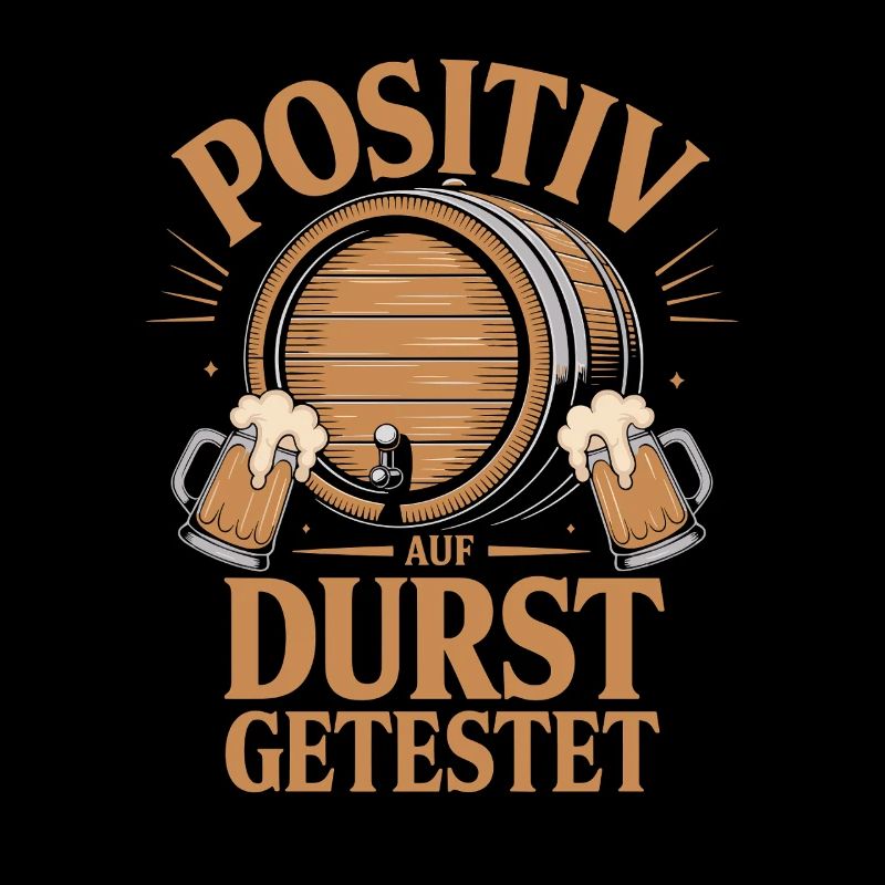 Tested positive for thirst with beer keg and