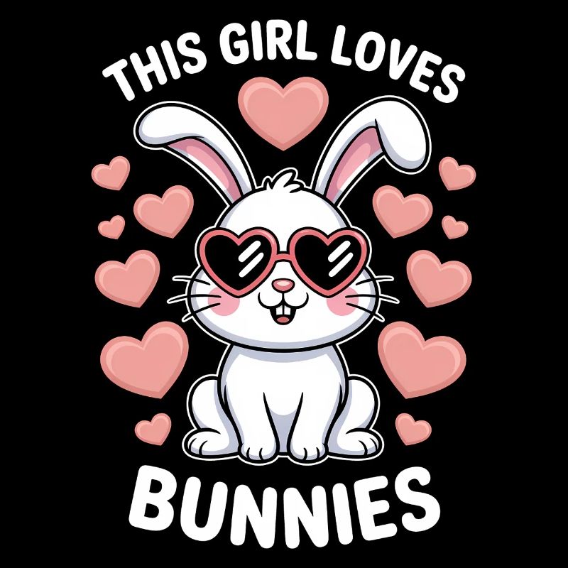 Bunny Saying Girl Rabbit Fun Bunny Gift