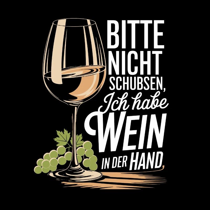 S’il vous plaît, ne poussez pas, j’ai du vin à la main