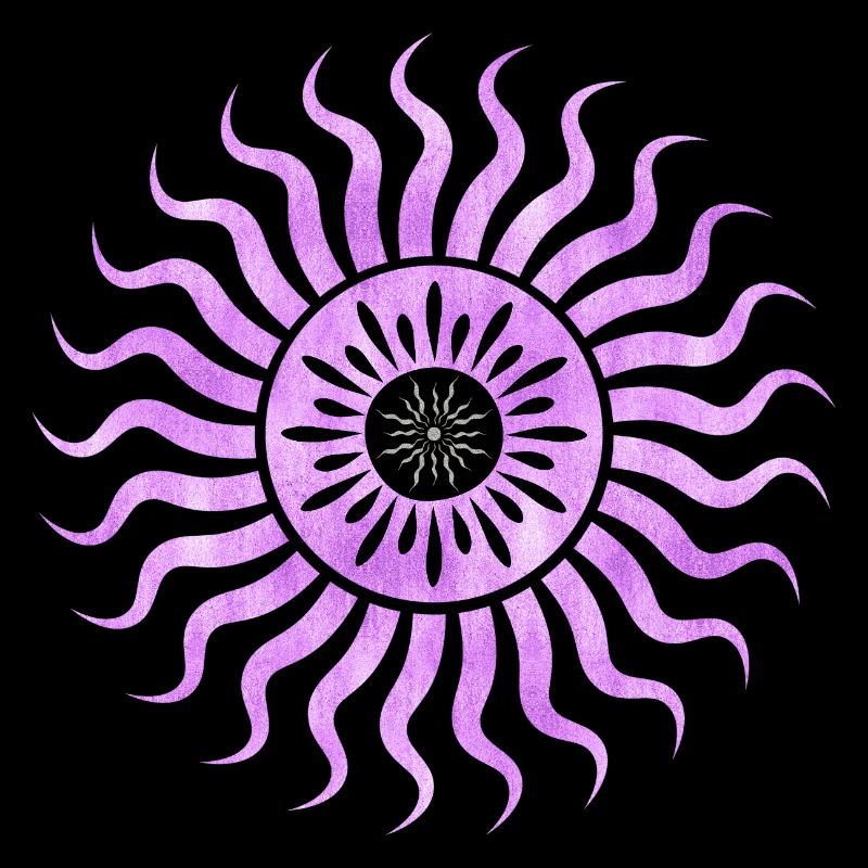 Soleil Violet Rêveur