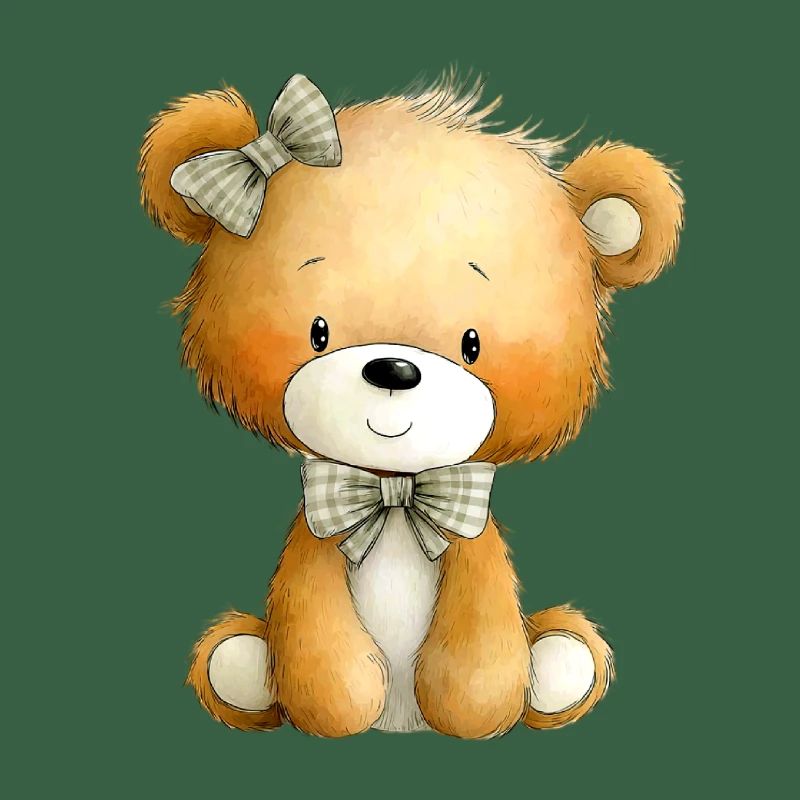 sitzender Teddy
