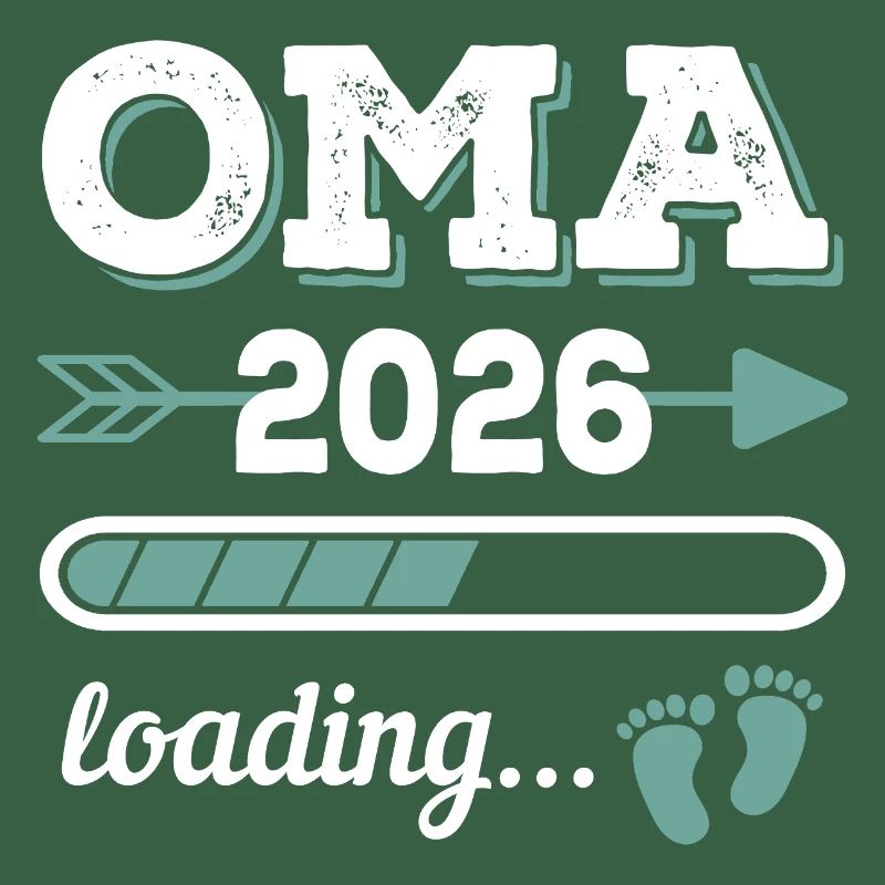 Oma 2026 Loading Werdende Großmutter Geschenkidee