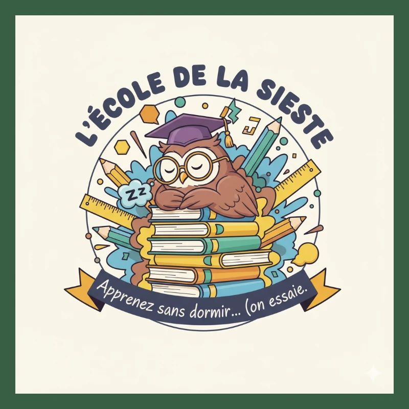 Schule der Eule Nickerchen Schüler