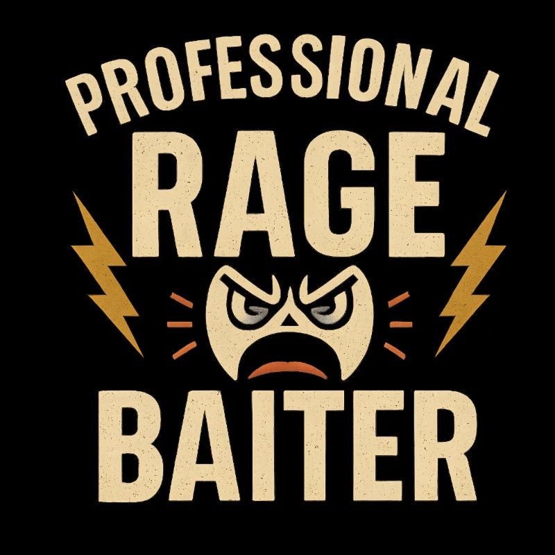 Rage Baiter professionnel, drôle de dicton