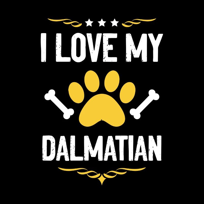 J’adore mon dalmatien