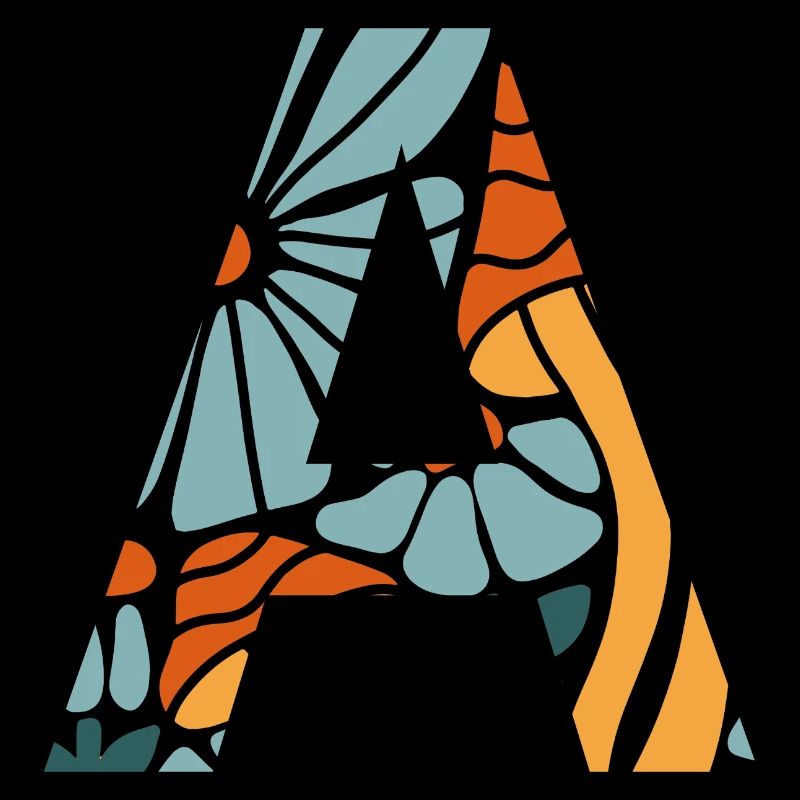 Groovy Blume Brief Geschenkidee