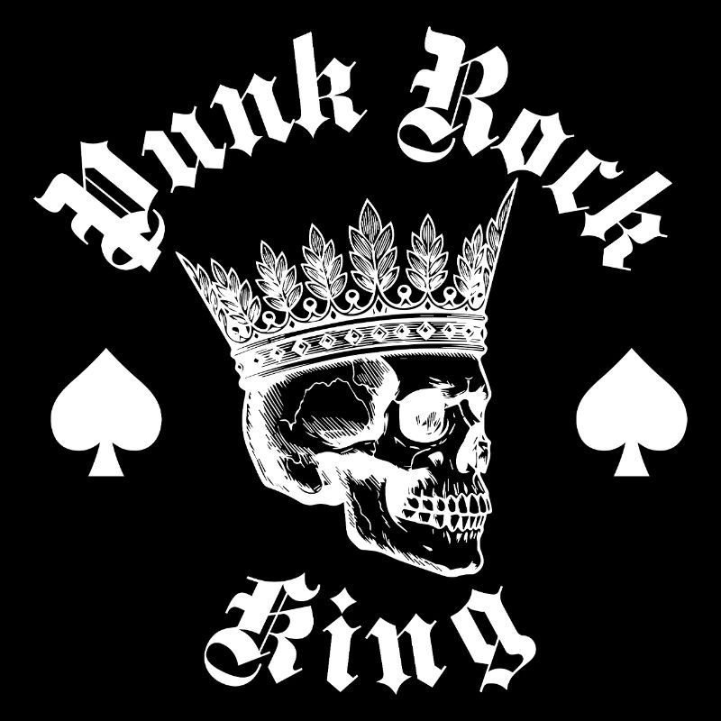 Punk Rock king logo design