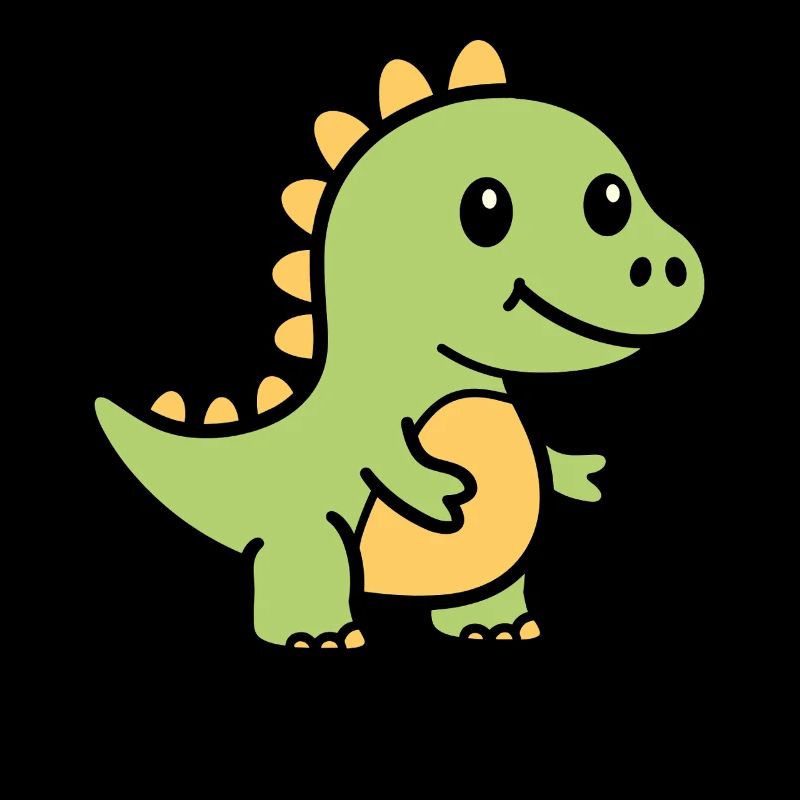 Niedlicher kleiner Dinosaurier