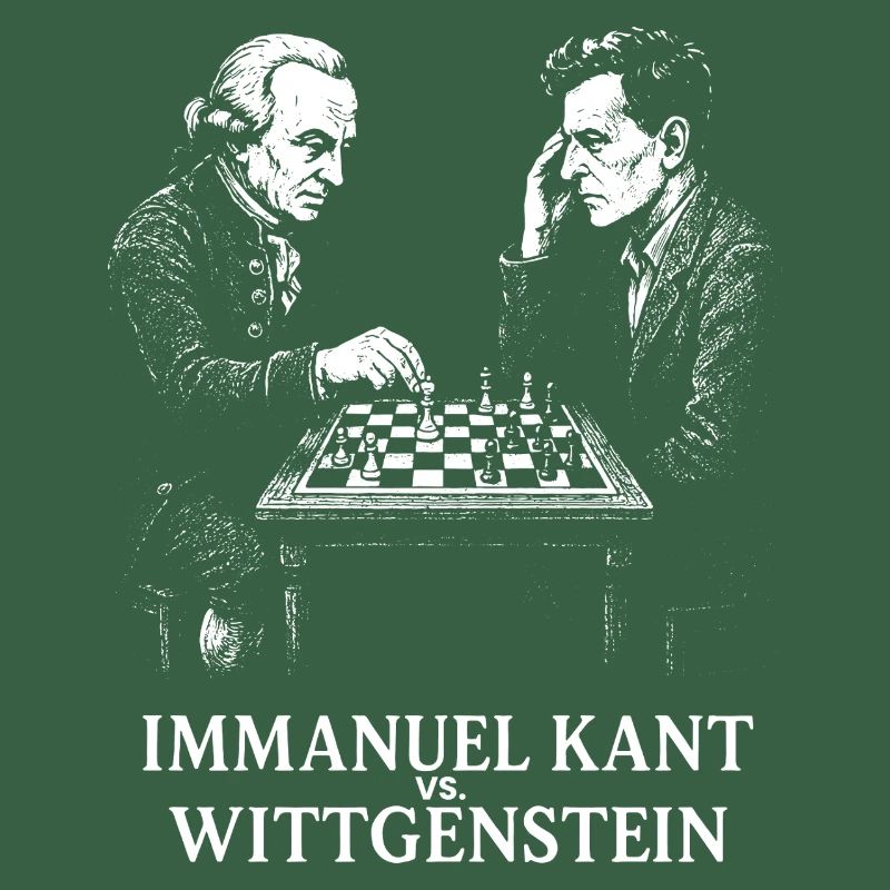Duel d’échecs Kant vs Wittgenstein