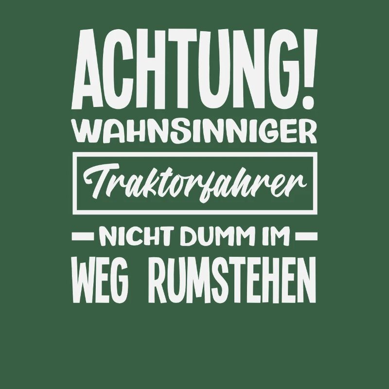 Traktorfahrer Lustiges Bauernhof Bauer Traktor