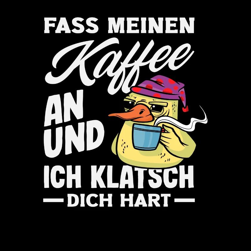 Funny Duck Coffee Saying Office Coffee Lover