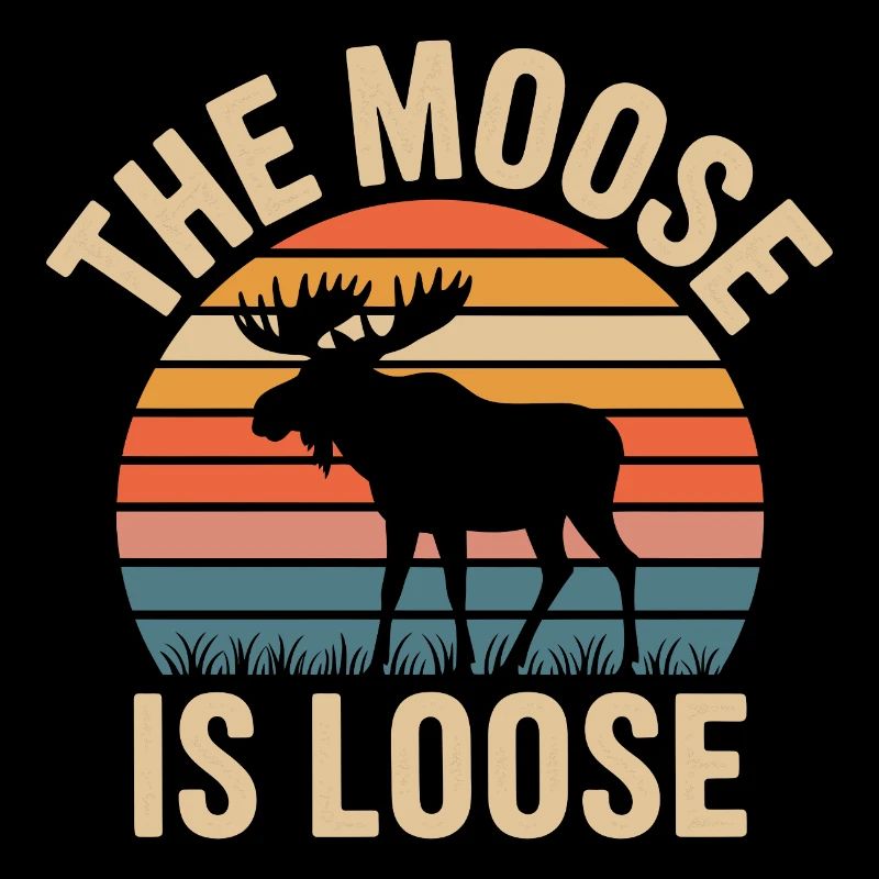 Moose Sunset Is Loose