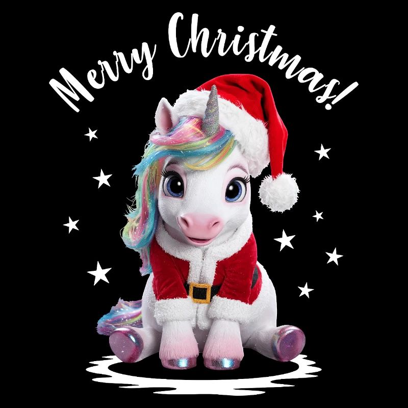 Einhorn Weihnachtsshirt Einhorn Weihnachtspullover