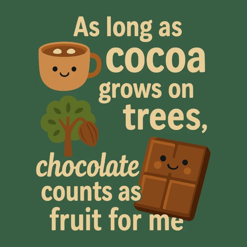 Le chocolat compte comme un fruit – drôle de dicton du cacao