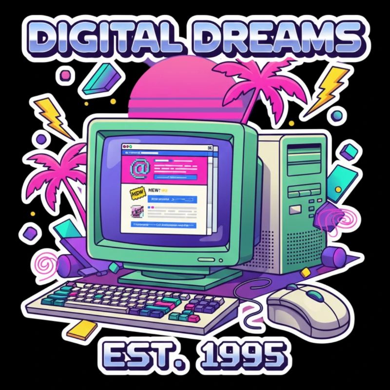 Rêves numériques 1995 – Conception de PC vintage