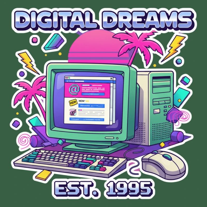 Rêves numériques 1995 – Conception de PC vintage