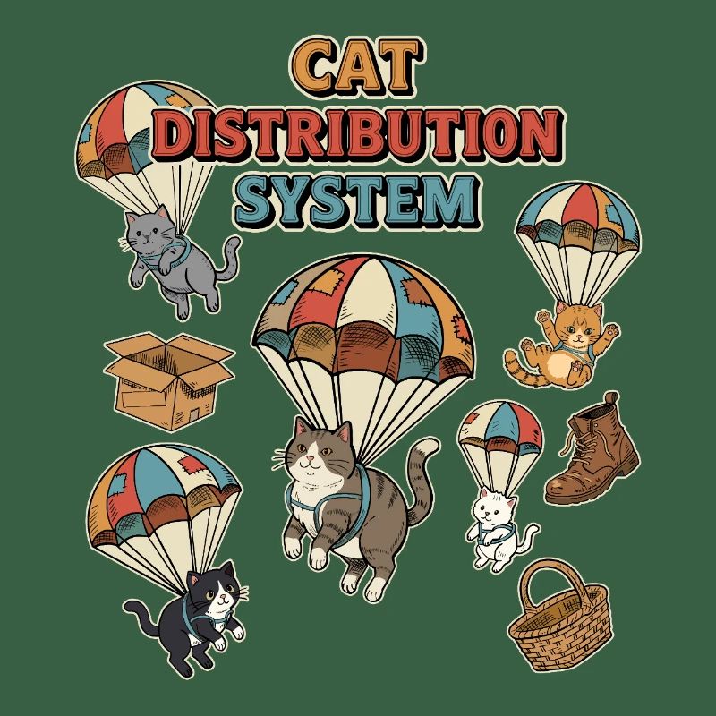 Système de distribution des chats