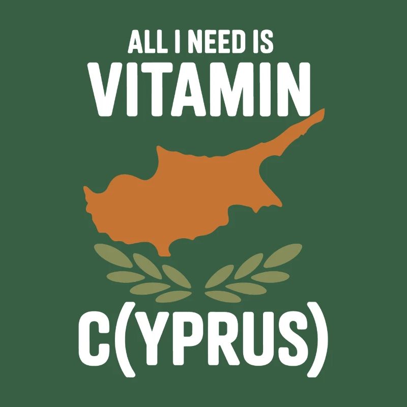 Chypre Tout ce dont j’ai besoin, c’est de vitamines Chypre Drapeau chypriote