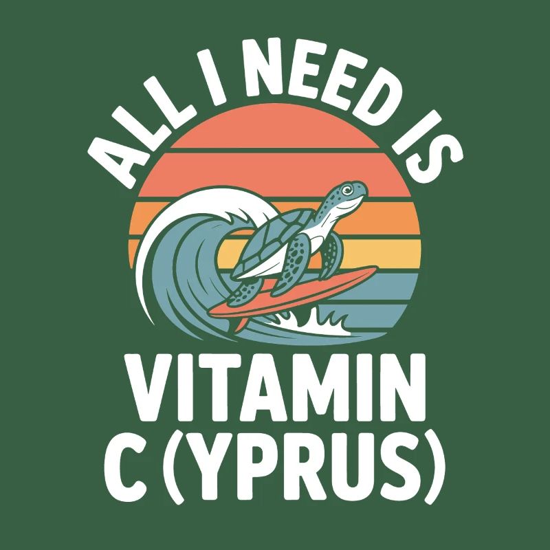 Chypre Tout ce dont j’ai besoin, c’est de vitamines Chypre Drapeau chypriote