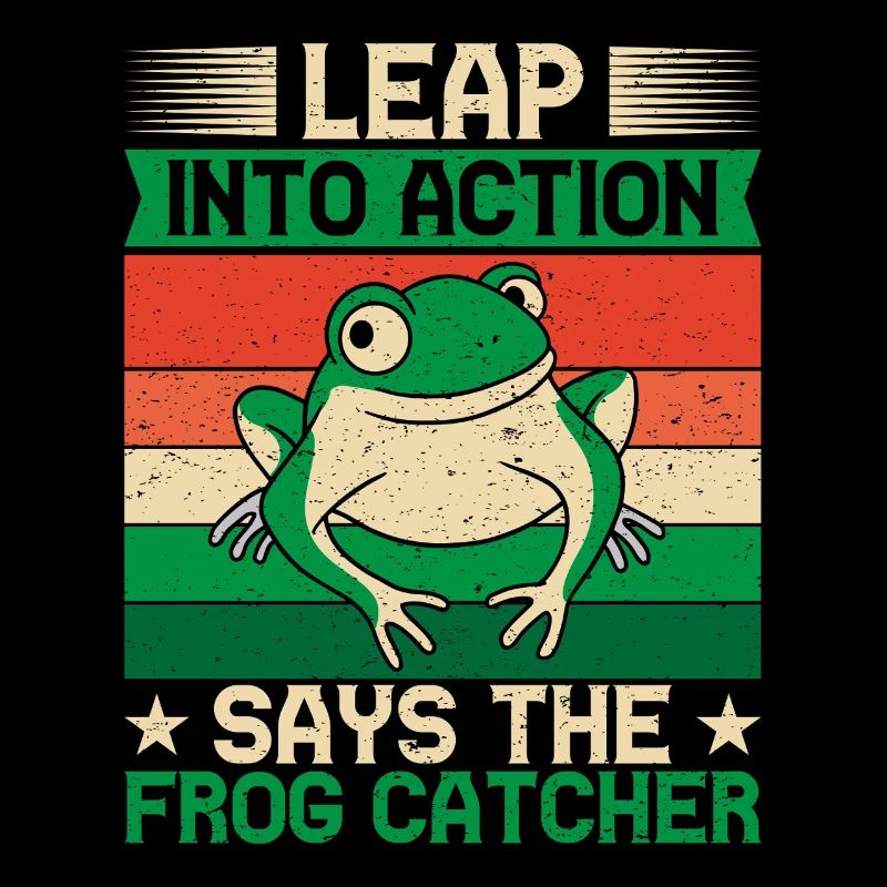 Frog Catcher Leap Into Action Frog