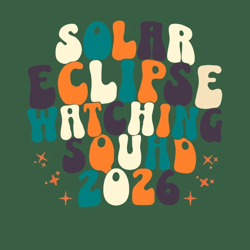 Solar Eclipse Watching Squad 2026